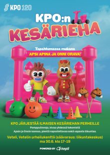 KPON ja Kepli ry:n kesärieha maanantaina 30.6. klo 17:00