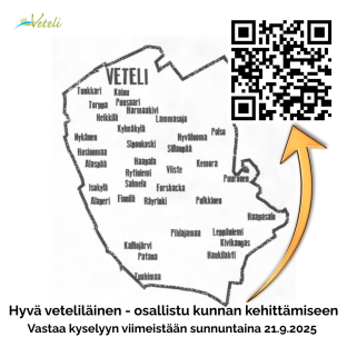 Hyvä veteliläinen - osallistu kunnan kehittämiseen