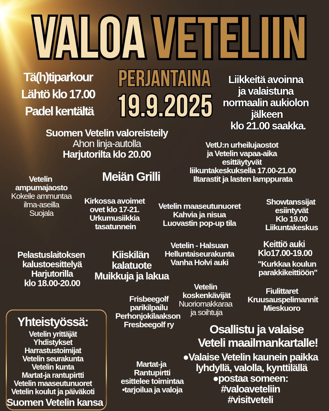 Valoa Veteliin 19.9.2025
