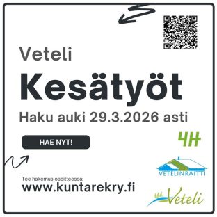 Nuori! Muista hakea kesätöitä!