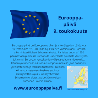 Hyvää Eurooppapäivää 9.5.
