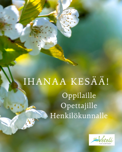Onnea valmistuneille!