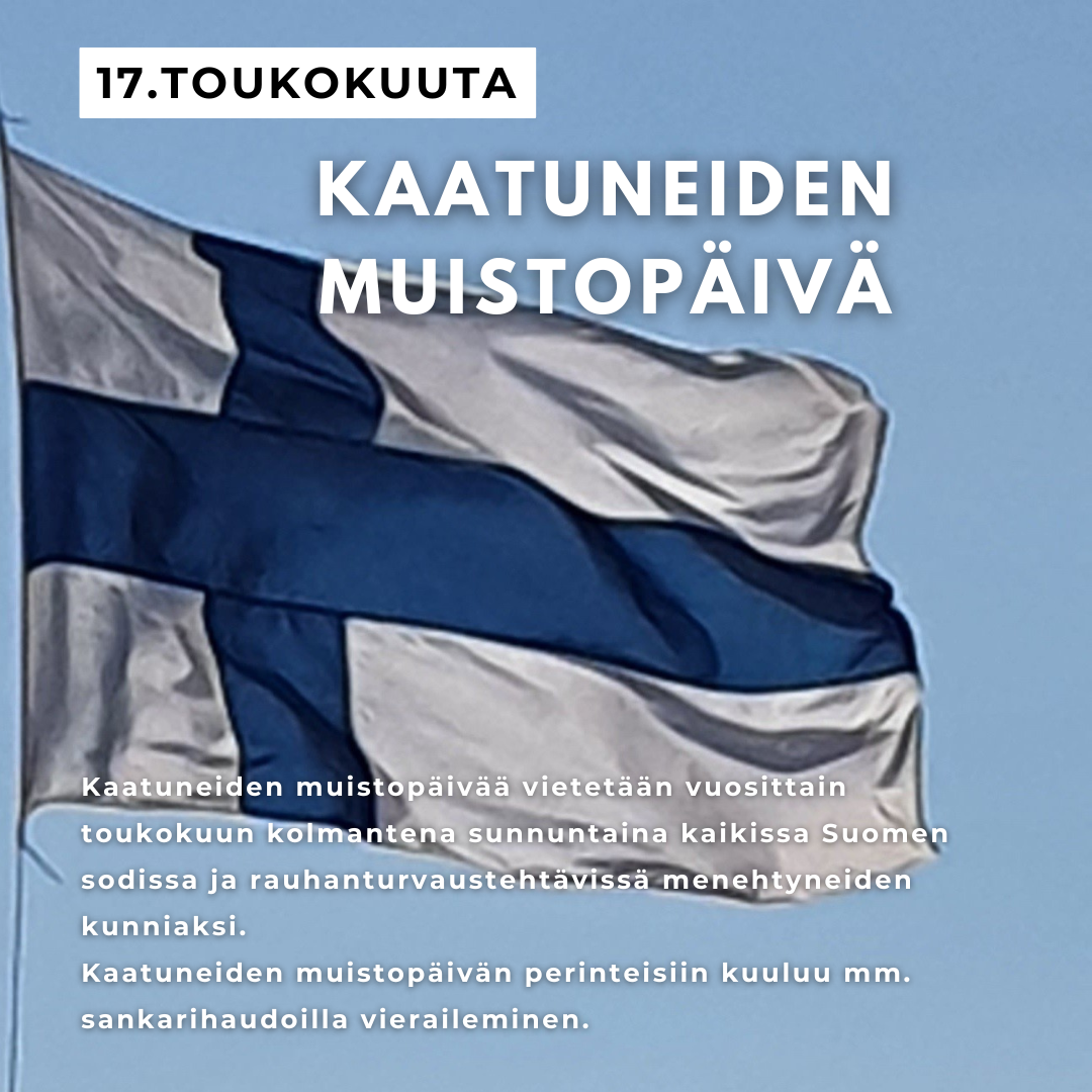 Kaatuneiden muistopäivä 17.5.2026